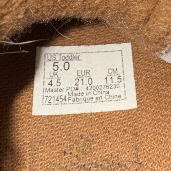 Vans MTE Tan and Black Toddler High-Top Sneakers - Picture 3 of 12